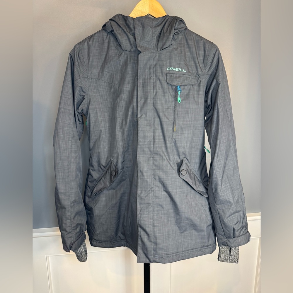 O’Neill Freedom Series 10K‎ Ski Snowboard Jacket Gray Insulated Women’s M